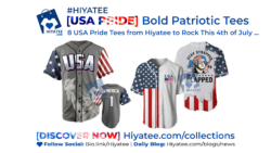 🗽 8 USA Pride Tees from Hiyatee to Rock This 4th of July & Patriotic Tees