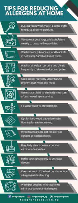 Tips for Reducing Allergens at Home