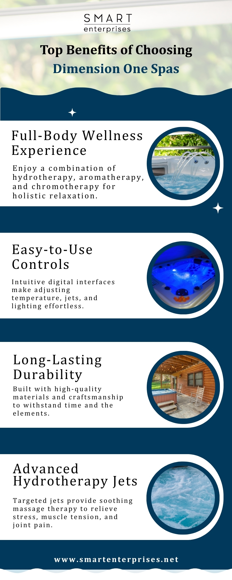 Top Benefits of Choosing Dimension One Spas