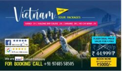 Vietnam Package Tour from Kolkata: Your Gateway to Hanoi, Halong Bay, and Ho Chi Minh City