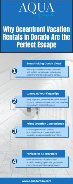 Why Oceanfront Vacation Rentals in Dorado Are the Perfect Escape