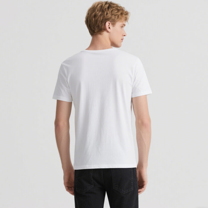 Sublimation Blank T-Shirts Round Collar Short Sleeves Adult White Polyester t Shirts