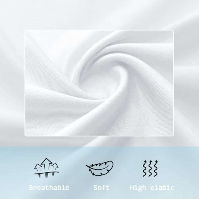 Sublimation Blanks baby undershirts,White Short Sleeve Polyester romper newborn t shirts