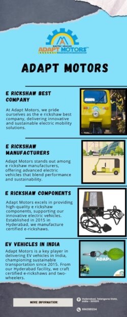 Premier E Rickshaw Manufacturing Company of Future