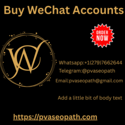 USA Aged WeChat Accounts with Real Activity Available