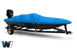 WakeW1 BOAT COVER for BASS BOAT – Wide Fits 17’6″ LENGTH up to 90″ WIDTH