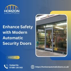 Enhance Safety with Modern Automatic Security Doors