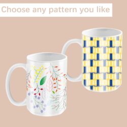 15oz Sublimation Ceramic Coffee Mugs blanks Wholesale