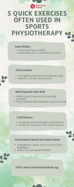 5 Quick Exercises Often Used in Sports Physiotherapy