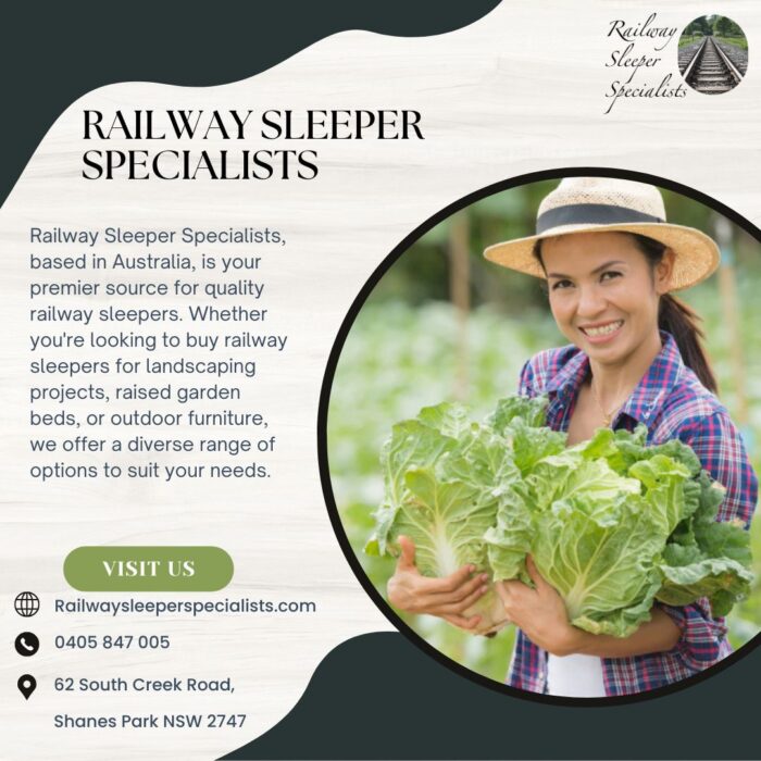 Garden Projects Made Easy with Quality Railway Sleepers