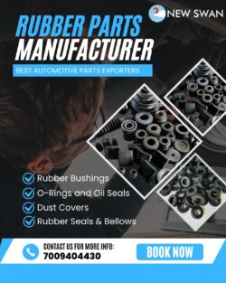 Reliable Rubber Parts Manufacturer | Swan India
