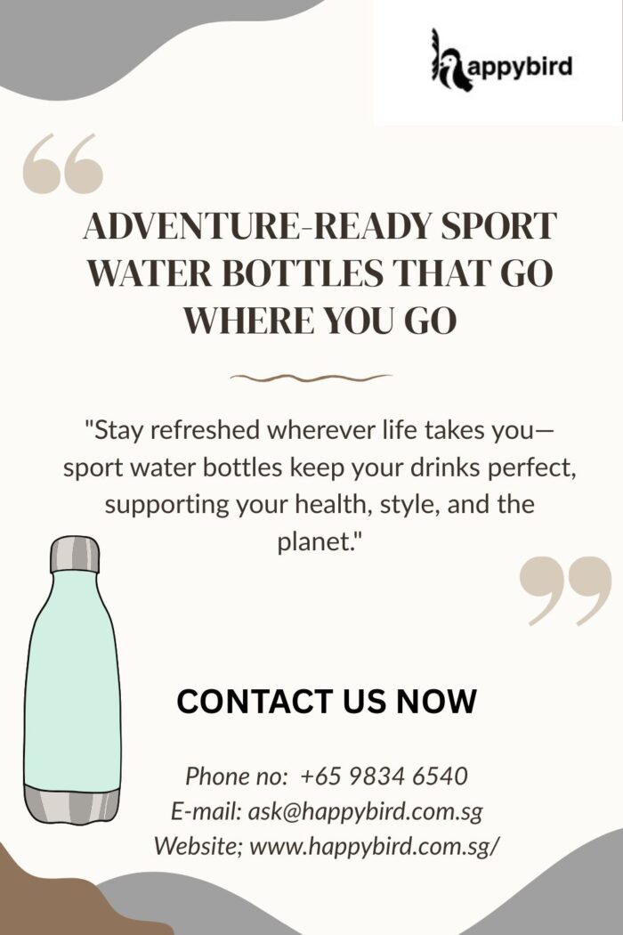 Adventure-Ready Sport Water Bottles That Go Where You Go