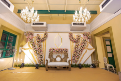 Elegant Stage Décor at the Best Banquet Hall in Kolkata – Baro Kuthi Rajbari