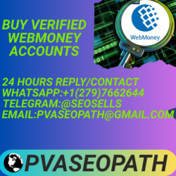 Get Verified Webmoney Accounts Instantly – Safe & Secure Today!