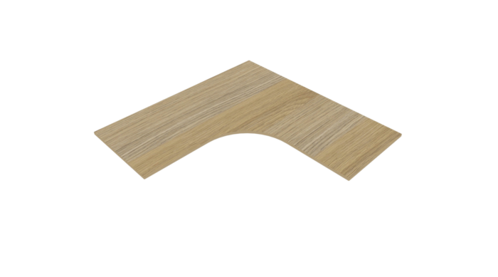 DD Custom Made 90° Desk Top