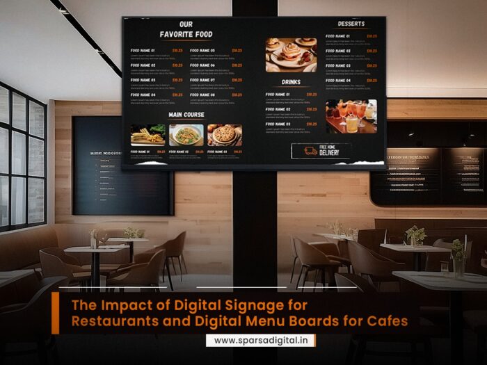 The Power of Digital Signage in Restaurants: Transforming Menus and Customer Experience