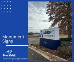 Elegant Monument Signs for Huntsville Businesses