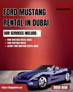 🔥 Experience the Thrill with Ford Mustang Rental in Dubai! 🔥