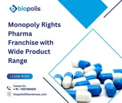 Monopoly Rights Pharma Franchise with Wide Product Range