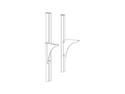 OL Studio50 Screen Adjustable Shelf Brackets