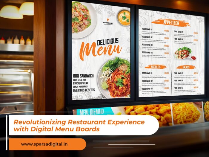 Revolutionizing Restaurant Experience with Digital Menu Boards and Restaurant Display Board
