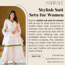 Shop Beautiful and Stylish Suit Sets for Women in Elegant New Designs