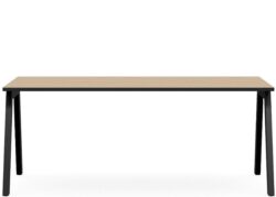 DD Vista Metal Leg Desk