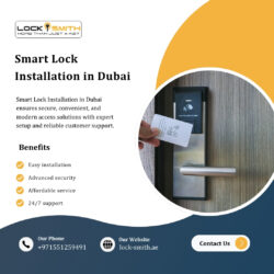 Reliable Smart Lock Installation in Dubai