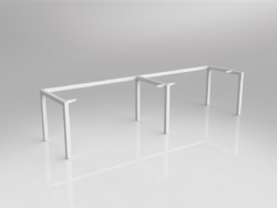 OL Axis Single Sided 2-User Workspace Frame