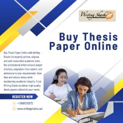 Buy Thesis Paper Online – Writing Sharks