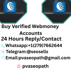 Buy Verified Webmoney Account Safe & Fully Verified Account & Documents: Secure, Trusted ...