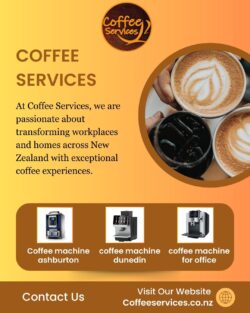 Coffee Machine Hire Christchurch – Convenient Coffee Solutions