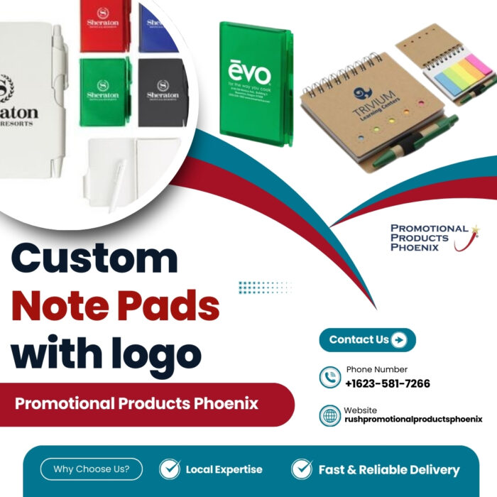 Affordable Custom Note Pads with Logo in Phoenix for Every Business
