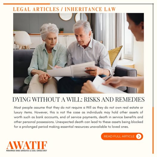 Dying without a Will: Risks and Remedies
