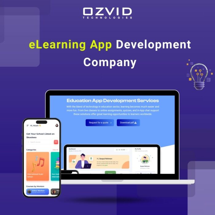eLearning App Development Company – OZVID Technologies