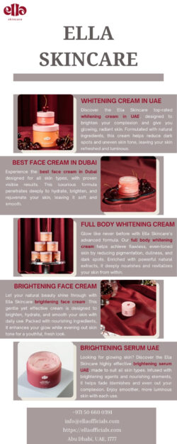 Gentle Brightening Face Cream That Nourishes Your Skin with Every Use