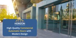 High-Quality Commercial Automatic Doors with Modern Design
