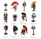 Greek Corinthian Helmets For Unique Man Cave Decor