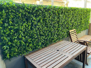Create a Privacy Screen with Stunning Fake Living Wall