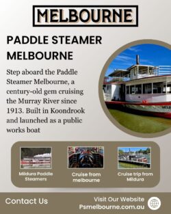 River Cruise Melbourne – Paddle Steamer Experiences