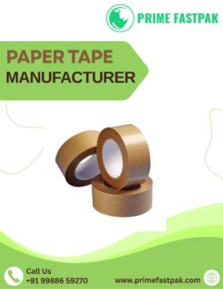 Prime Fastpak: Trusted Paper Tape & Labels Manufacturers in India