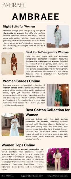 Get the Perfect Fit with Unique Designer Women Tops Online This Season