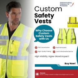 Custom Safety Vests Phoenix – Branded High-Visibility Gear for Your Team