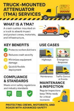Truck-Mounted Attenuator Services: Protecting Roads & Crews
