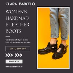 Elevate Your Style with Women’s Handmade Leather Boots – Clara Barcelo