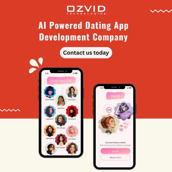 AI Powered Dating App Development Company – OZVID Technologies