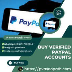 Buy Verified Paypal Accounts From Pvaseopath.Com