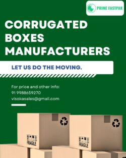 Corrugated Boxes Manufacturers | Eco-Friendly Corrugated Boxes