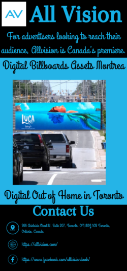 Digital Out of Home Advertising in Montreal