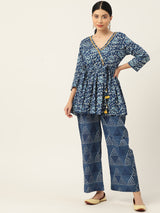 Unleash Your Fashion Persona with Indigo Printed Co-ord Sets